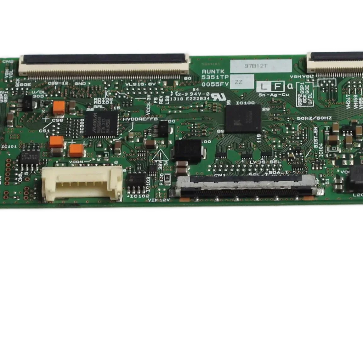 Nieuwe Originele T-Con 5351tp Zb 0055fv Runtk5351tp Zz Runtk5351tza Logic Board Volledig Getest Werkt Perfect