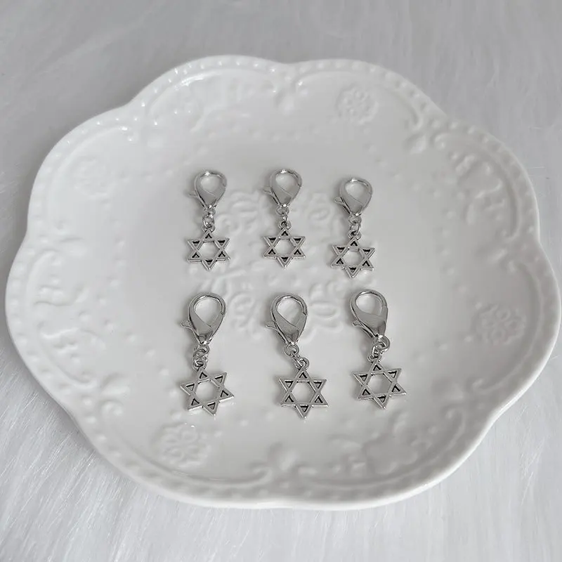 شخصية كلو ستار الأحذية قلادة معلقة حلية معدنية الشرير ستار الأحذية مشبك الاكسسوارات تصميم تحسس المجوهرات