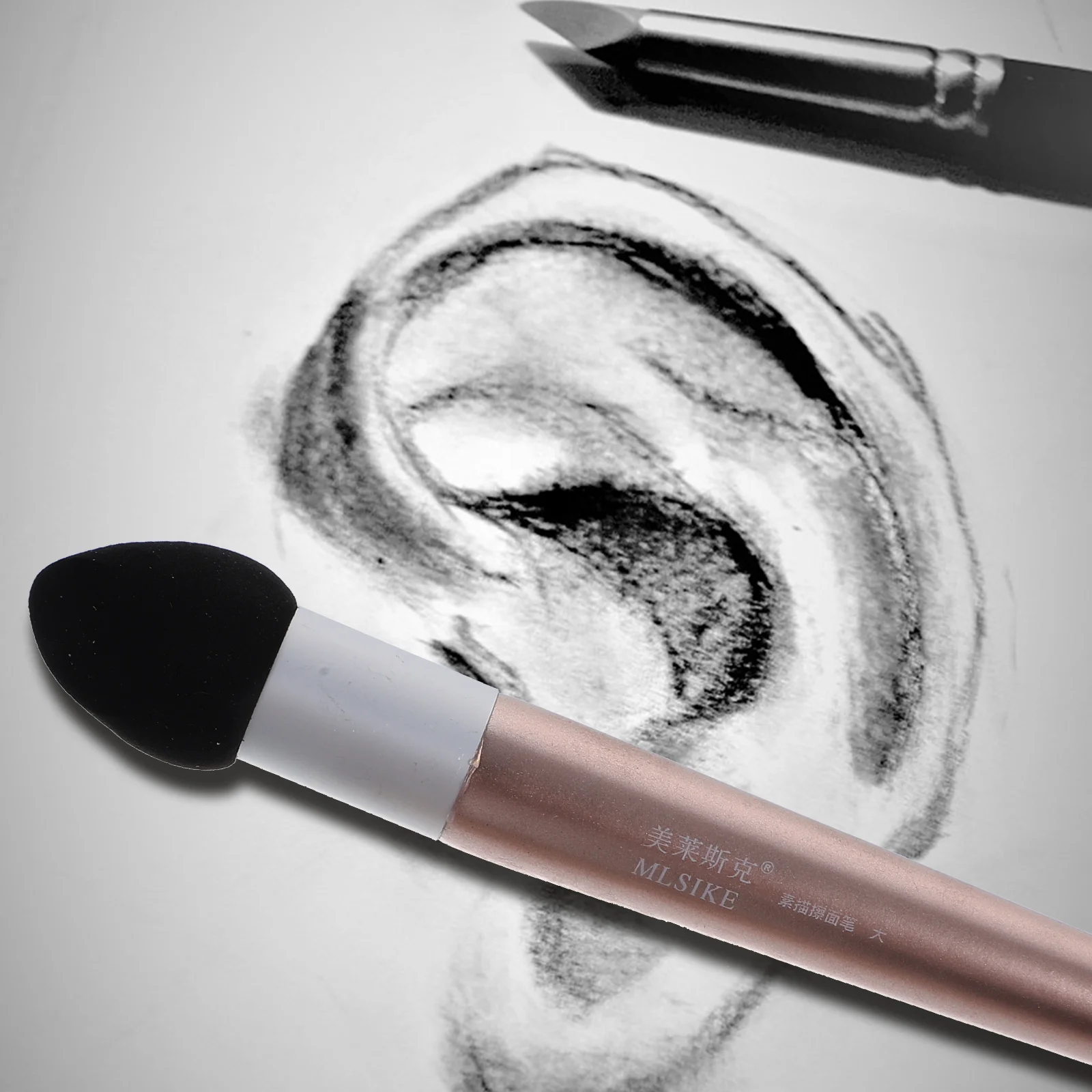 3 Pcs Cleaning Supplies Sketch Paper Eraser Wipers Artist Drawing Tools Brush Sponge Sponges