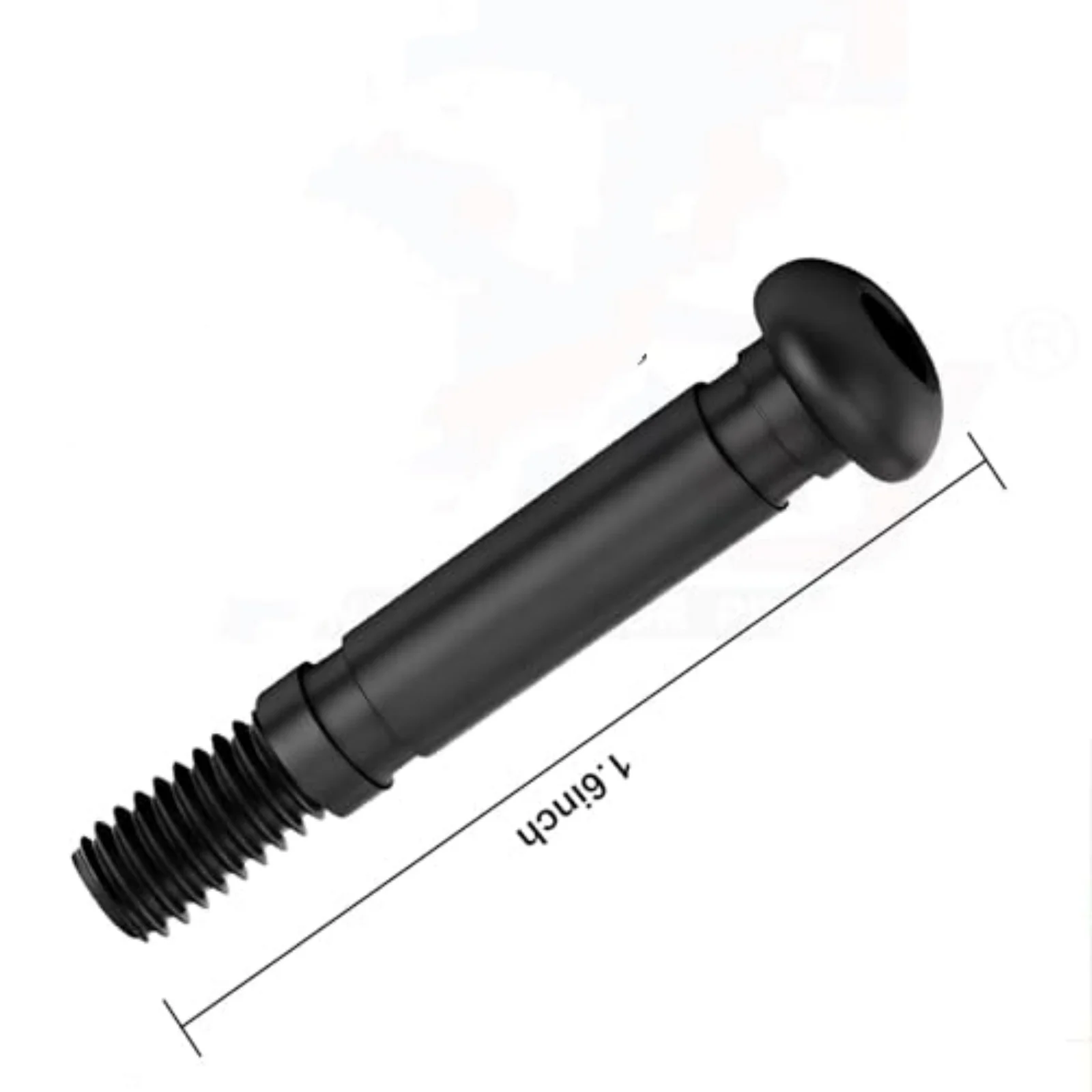 ASP2400D Shear Pin As Shown Snow Blower Replacement Pin Rust Resistant Coating Finish Overload Protection Design