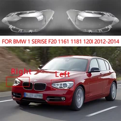 For BMW 1 Series F20 116i 118i 120i 2012-2014 Headlight Lens Cover Transparent Lampshade Led Car Front Headlamp Shell Car Gadget