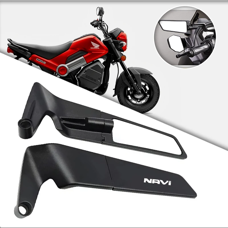 Deflectores de Viento Laterales Stealth Winglets de Aleación para Motocicleta HONDA DREAMWING Navi 110, Accesorios