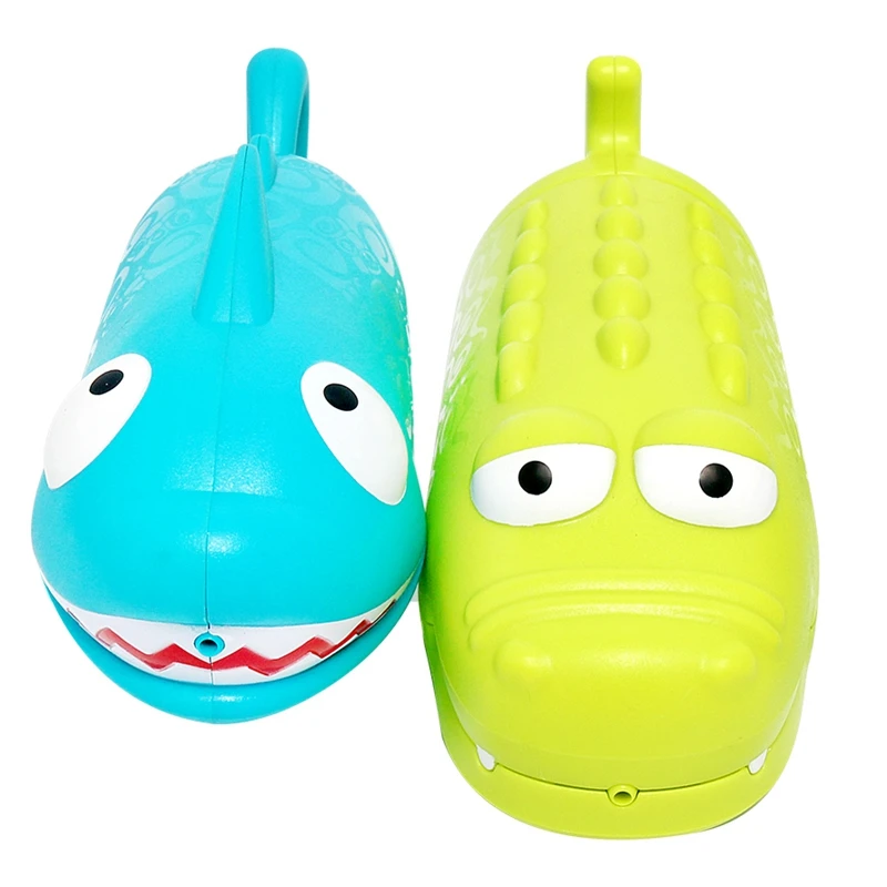 

Children's Water Shooter Shark Crocodile Air Pressure Toys Water Bath Turtle Bathroom Play Toys For Kids