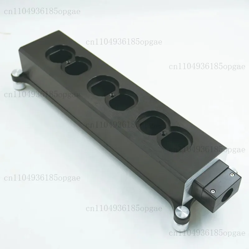 HIFI High-end Audio Power Strip, American Standard Power Supply Case, Power Filter, Socket, All-aluminum Shell, 4-position and 6
