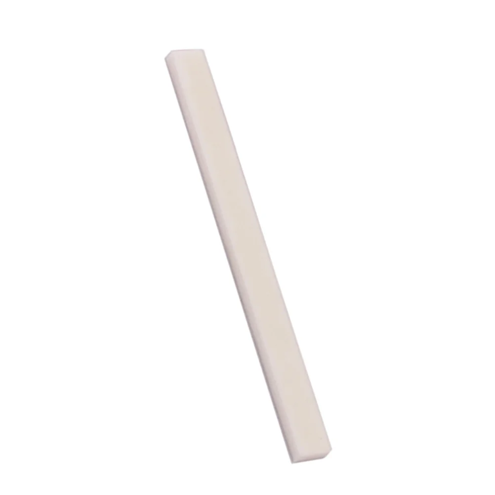 

Flat Buffalo Bone Saddle Replacement Guitar Bone Bridge Saddle Guitar Parts Instrument Accessory (Ivory)