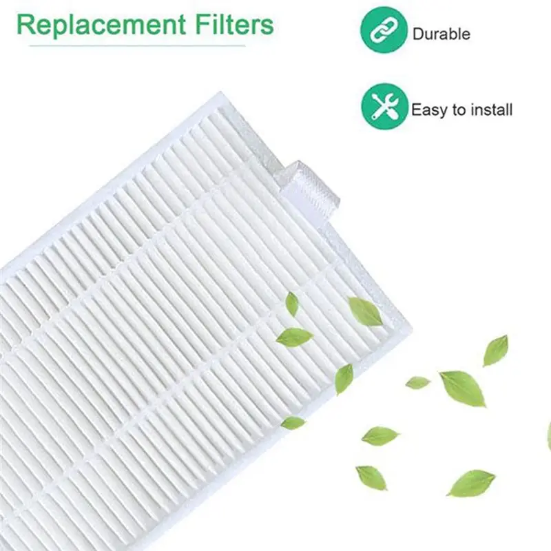 AA10RR Vacuum Sweeping Main Brush Side Brush Mop Cloth Sponge Filter Set for X500 Removable Household Appliances Parts