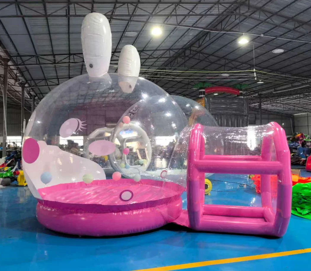 

Коммерческий надувной купол-иглу, водонепроницаемая палатка, прозрачный надувной домик из ПВХ для малышей