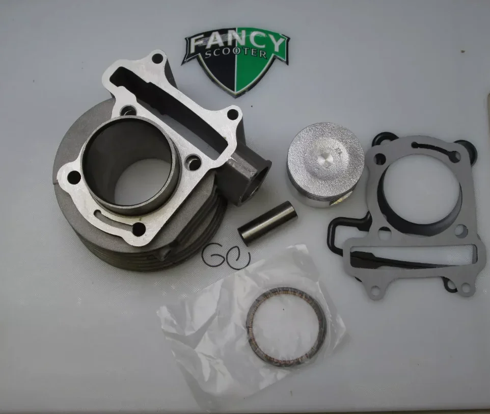 high quality motocycle 125CC Big Bore Cylinder Piston & Gasket Kit Fit For GY6125 152QM Guangyang heroic Stroke ATV parts