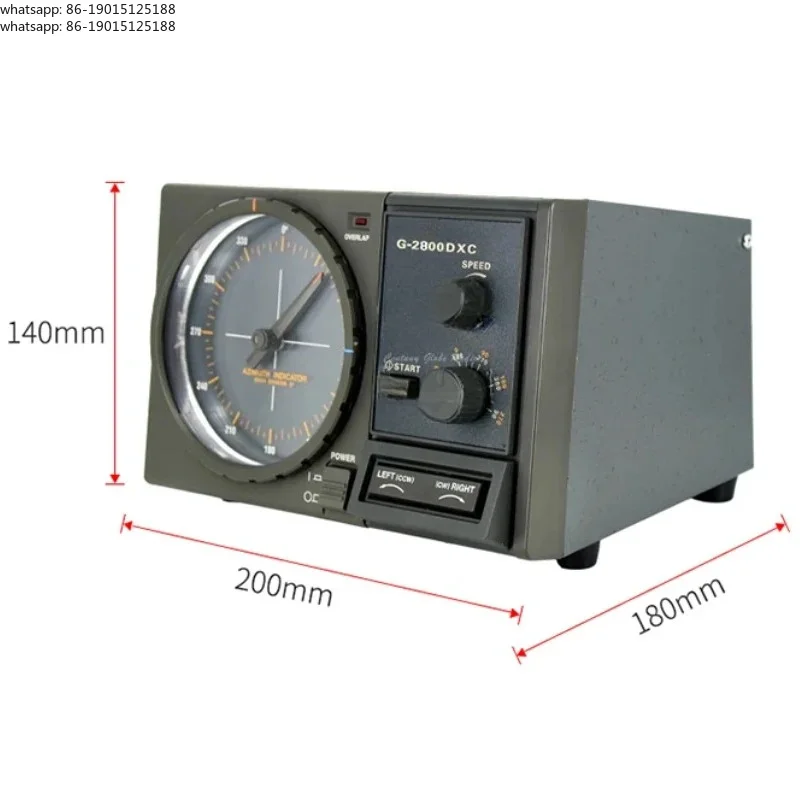 Heavy-duty G-2800DXC Rotator 450° Omni Rotation Antenna Azimuth Rotation Controller for Communication Antenna