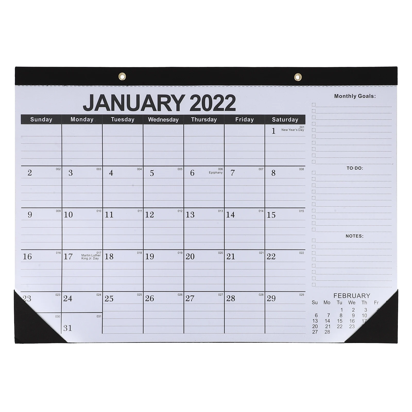 

2022 Wall Calendar Daily Pad 2024 Planner Desk Calendars Paper Quality Stylish Practical Home Office Content Rich Date