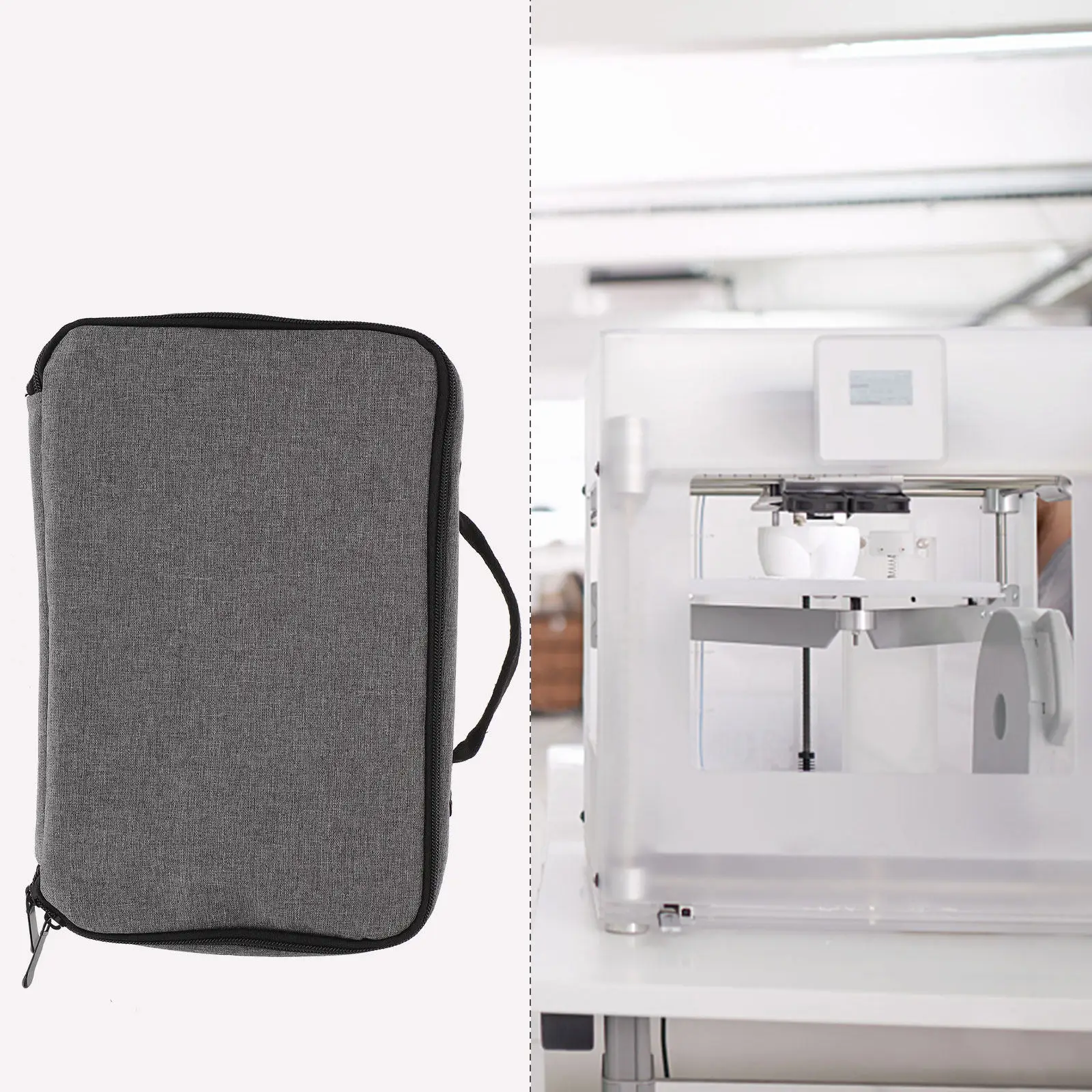 Photo Printer Carrying Case Compatible for Cp1300 Portable Storage Bag Dustproof Waterproof Protective Handbag