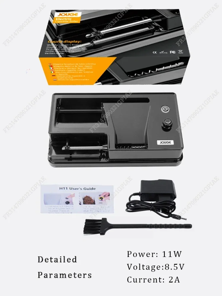 6.5/8 مللي متر الأشعة تحت الحمراء الكهربائية التلقائي آلة لف السجائر حاقن التبغ طحن الأسطوانة ماكينة حشو اكسسوارات التدخين