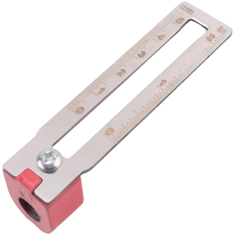 

Drill Locator All Metal Punch Locator With Scale Adjustable Precision Drilling Locator Woodworking DIY Puncher Tool-New