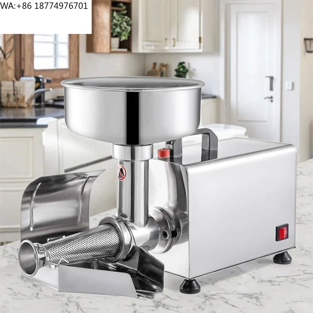 Máquina Industrial para Hacer Mermelada y Salsa de Frutas, Motor Principal para Licuadora de Jugos y Pastas de Frutas, Componente para Moler Limón, Manzana, Pimiento, Chile y Tomate