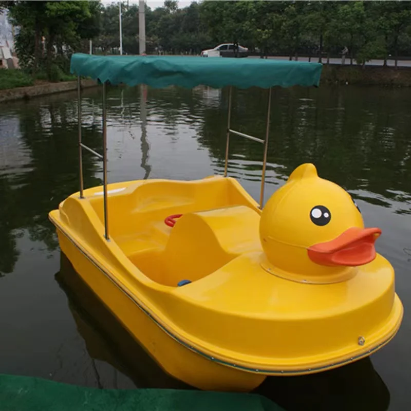 

Water Amusement Park Two People Duck Pedal Boat Aqua Paddle Boat