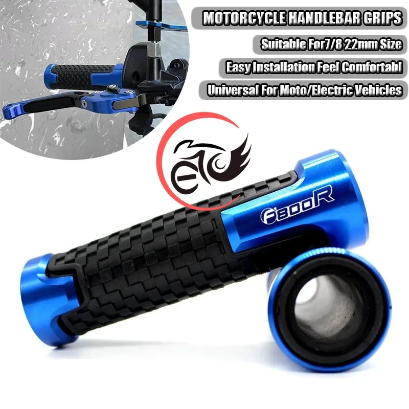 

Motorcycle Accessories 22mm Hand Grips Rubber Gel Handle Grip Handlebar For BMW F800R F800-R 2009-2020 F 800 R 2019 2018 2017