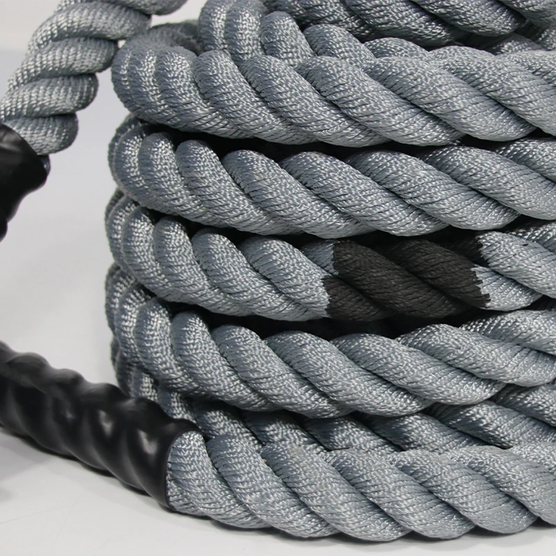 

Nylon Battle Rope 9/12/15m Non-Slip Gym Competition Power Pulling Rope