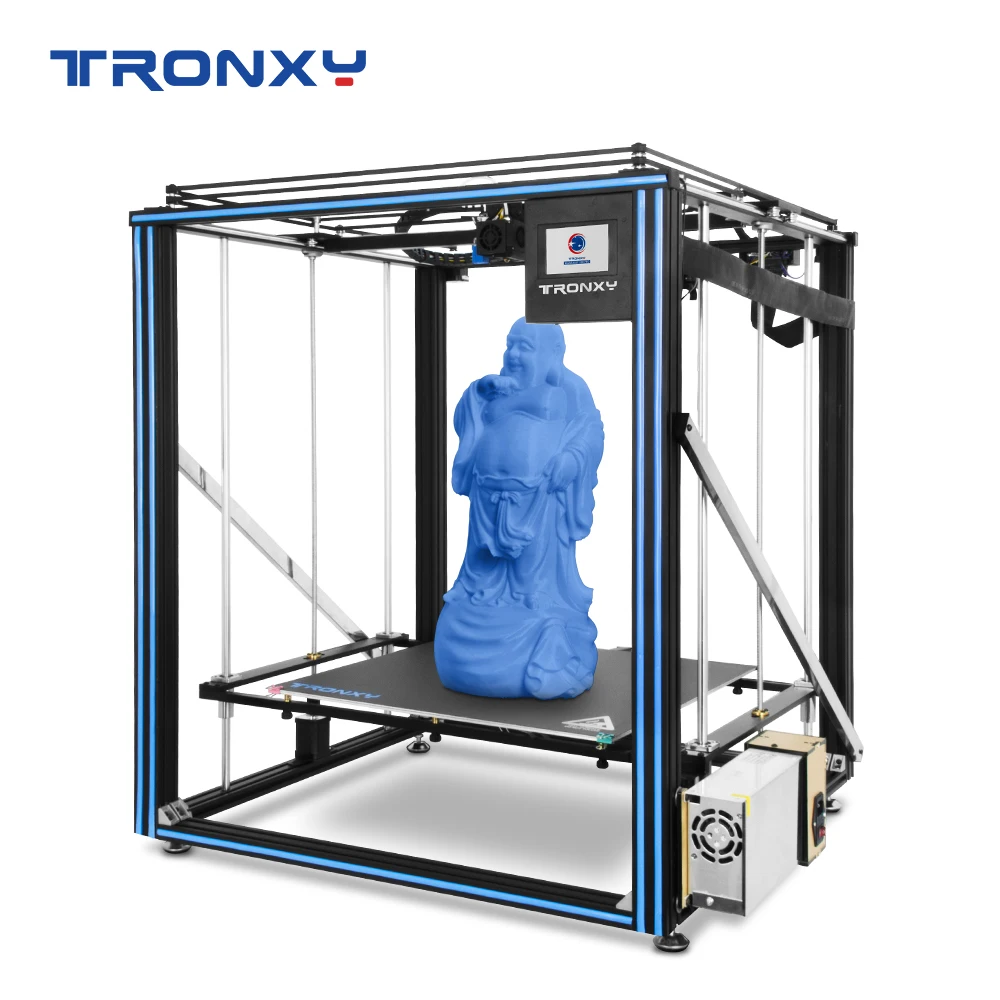 

Tronxy 3D Printer X5SA-500PRO 500*500*600mm High Qualitt Control Guide Rail Titan Extruder Flexible Print Mute Silent Mainboard