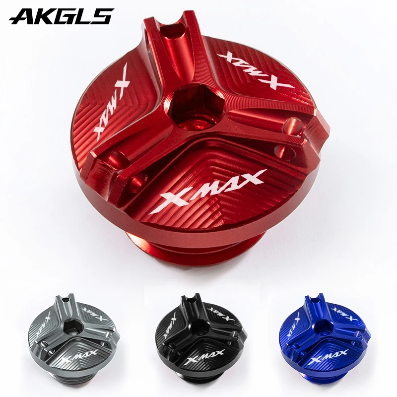 For Yamaha XMAX 250 300 XMAX300 XMAX250 2017 2018 2019 2020 2021 2022 Motorcycle Engine Oil Cap Bolt Fuel Filler Cap Accessories