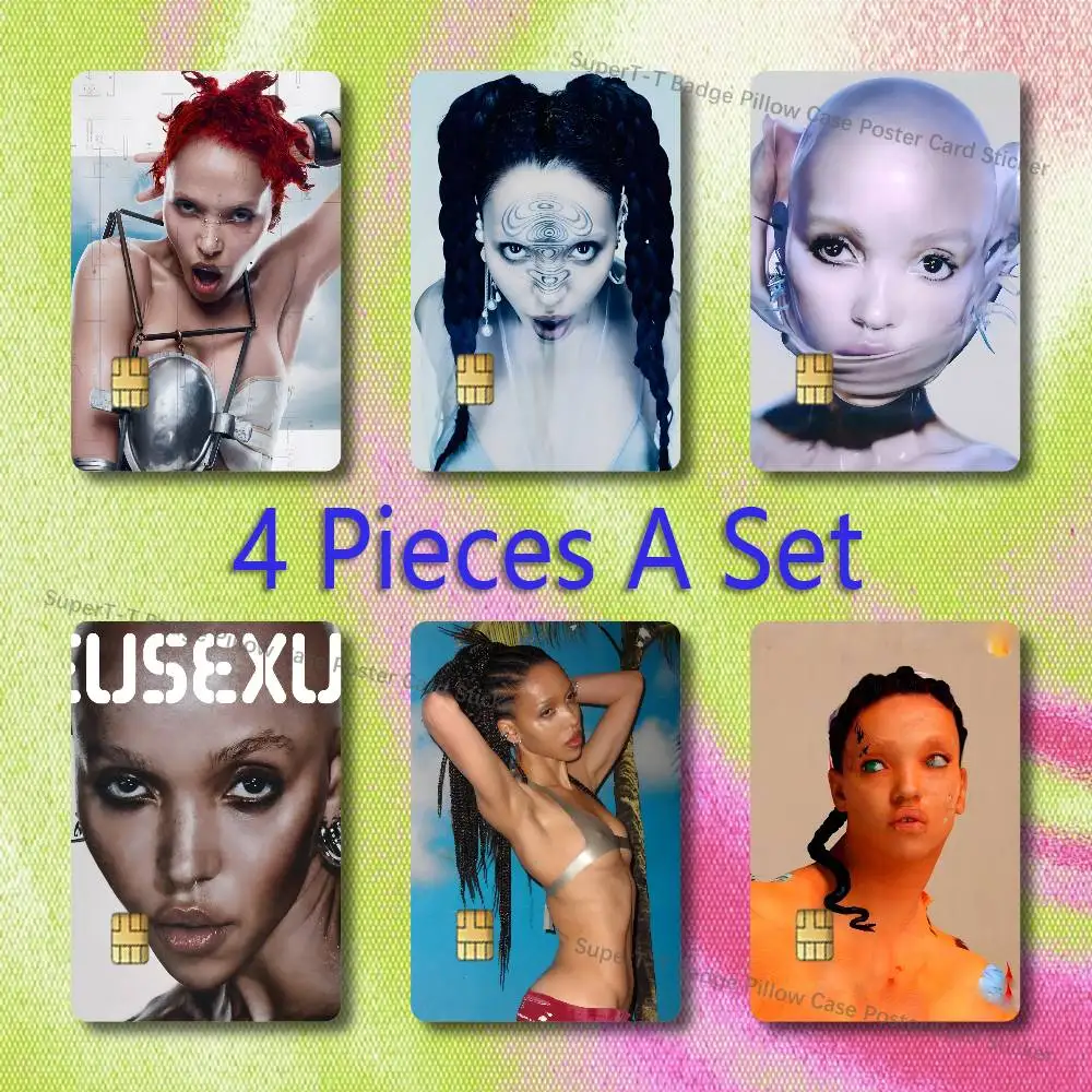 FKA twigs EUSEXUA Credit Card Skin Stickers for VISA JCB Mastercard and Other IC Bank Card Decoration Protect
