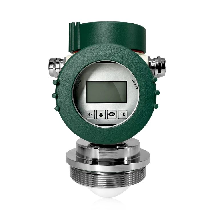 80GHz Side Display Radar Level Meter with 1mm Accuracy 3 Beam Angle IP68 Protection RS485/Modbus Signal Output for Tanks