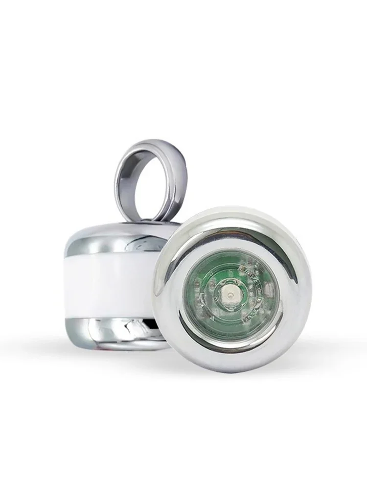 Dispositivo elétrico de beleza facial, luz colorida LED, massagem vibratória, cuidados faciais, levantamento, melhorando linhas finas, célula de botão ML-057