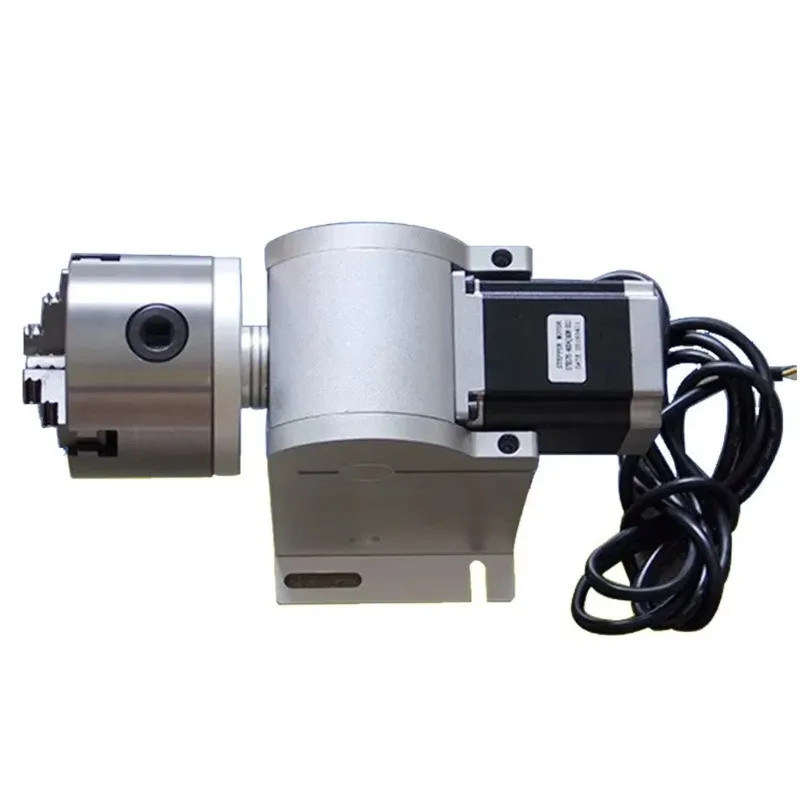 

80mm Rotary axis for fiber marking machine jewelry ring processing metal gold silver ring