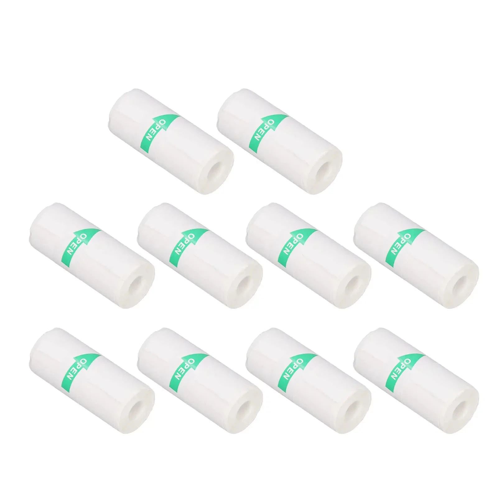 10 Roll Thermal Printer Paper Portable Receipt Thermal Paper Thermal Self Adhesive Mini Printing Paper for Label Wrong Questions