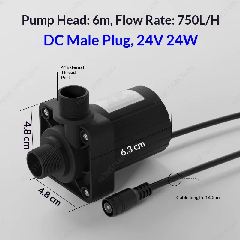 24V Small Water Pump For Shampoo Basin Salon Hair Washing Sink Replacement Pump