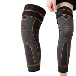 Sport Full Leg Compression Sleeves For Men Knee Braces Support Protector For Weightlifting Joint Pain Relief Muscle Tear