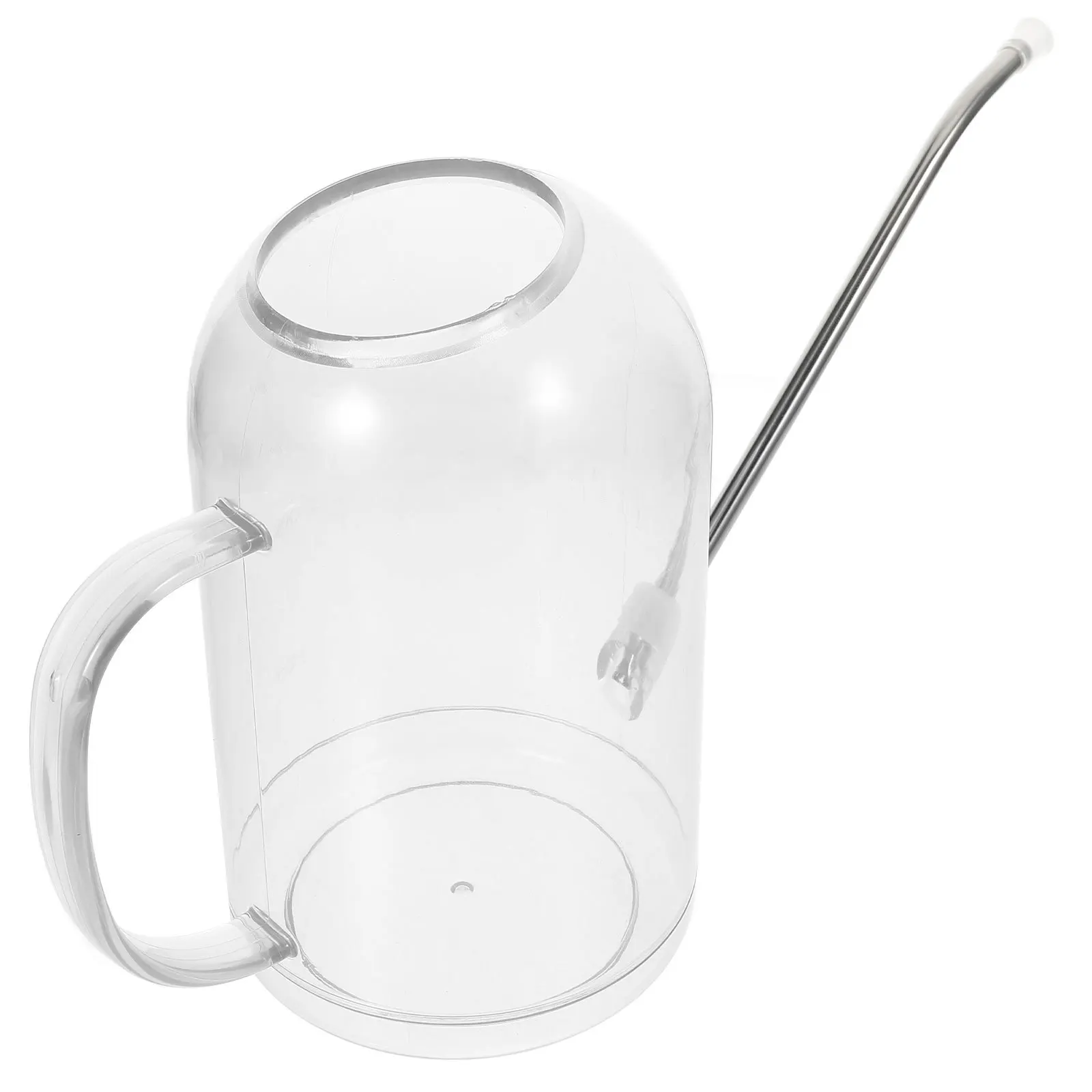 

1 Set Watering Can For Plants Long Spout Large Capacity Portable Garden Flower Kettle Indoor Outdoor Handheld Pot Abs Stainless