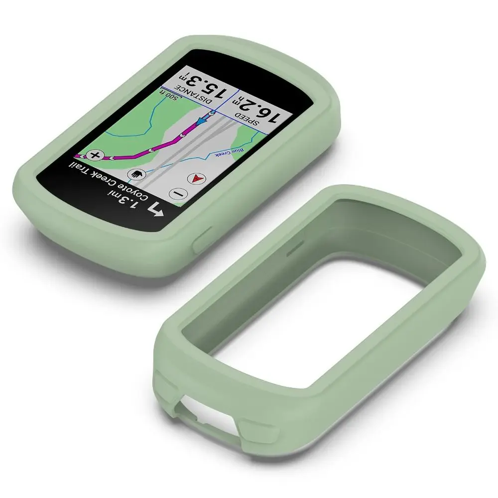 Silicone Protector Case For Garmin Explore 2 Bicycle Computer Cycling Protective Cover Bumper Anti-collision Shell Accessories
