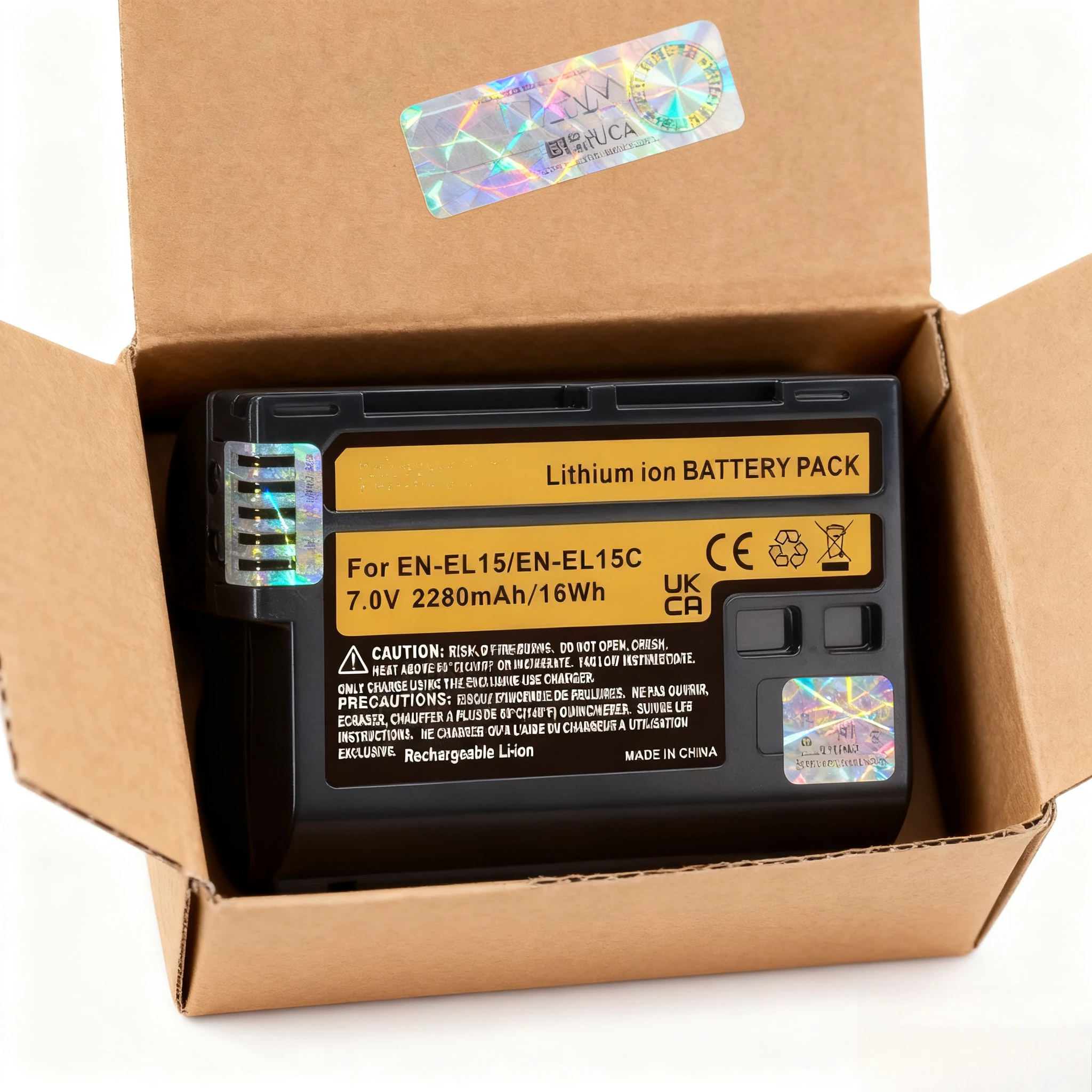 For Nikon EN-EL15C …