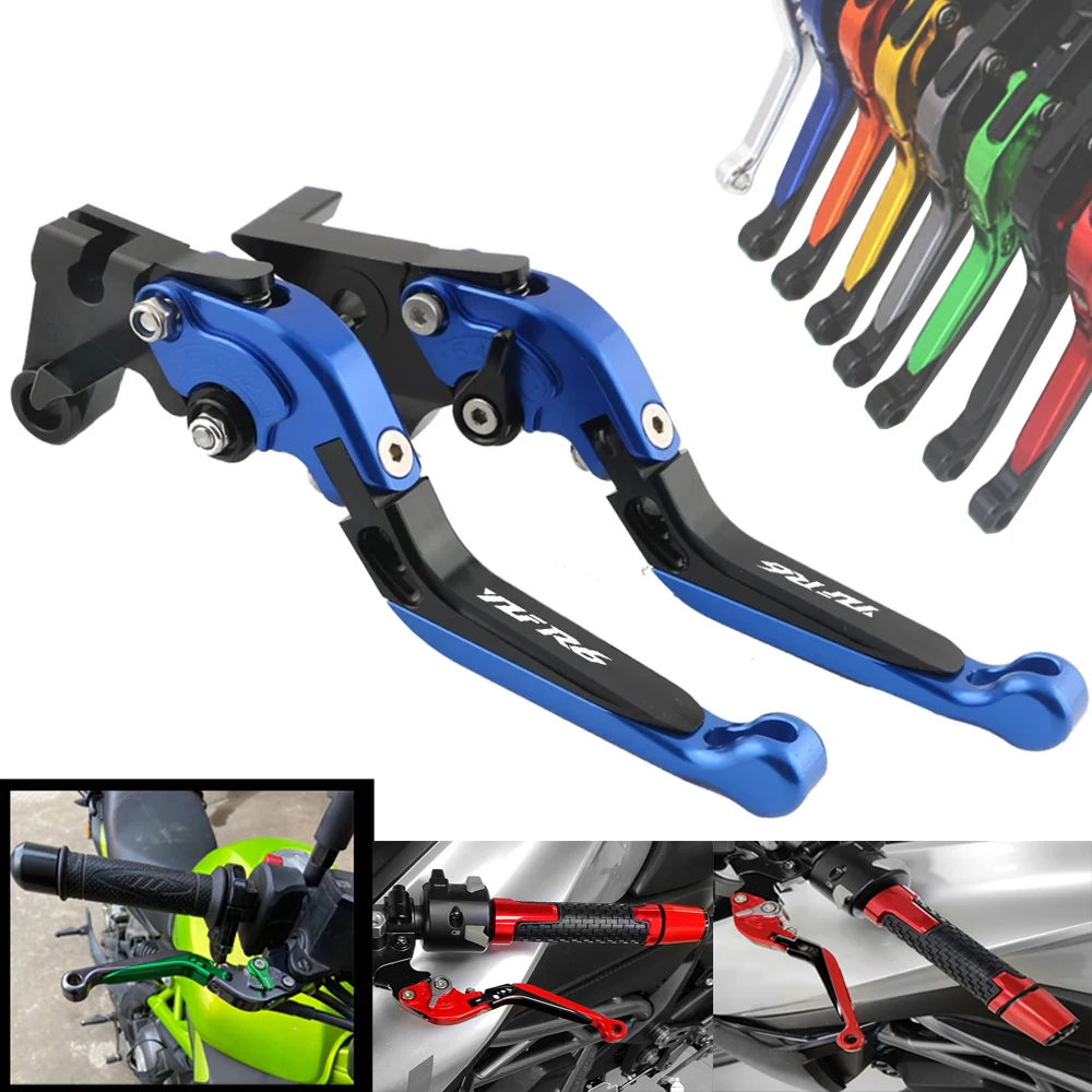 

Складной рычаг сцепления тормоза для мотоцикла YAMAHA YZF R6 YZF-R6 2006 2007 2008 2009 2010 2011 2012-2013