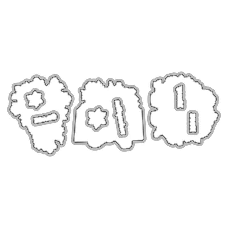 Spring Blooming Flowers And Book Cutting Dies Clear Stamp DIY Scrapbooking Metal Dies Silicone Stamp For Card Albums 5