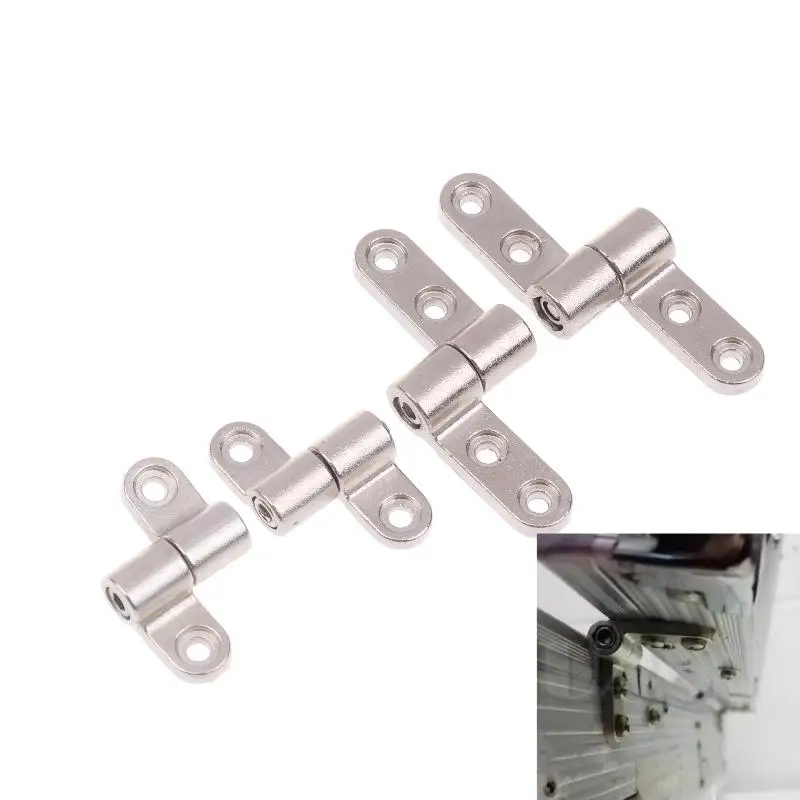 360 Degree Rotation Positioning Damper Hinge 1 2Pcs Adjustable Torque Shaft for Home Kitchen Cabinet Door UpgradeHot