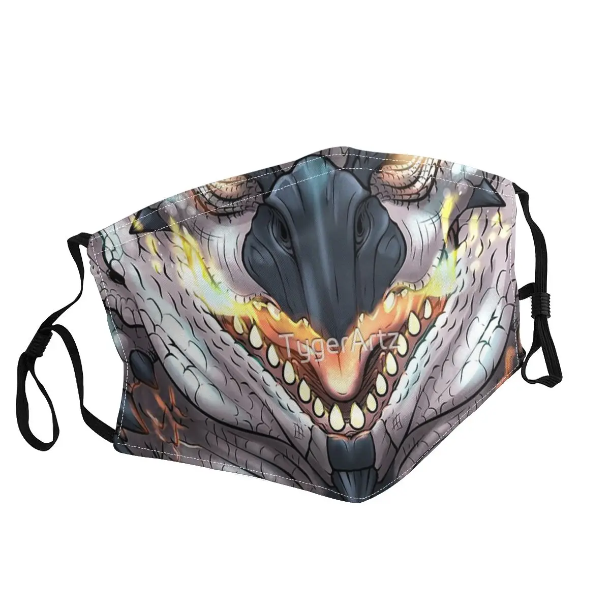 Rathalos Silver (Monster Hunter World) maschere di tendenza alla moda per il viso maschere lavabili