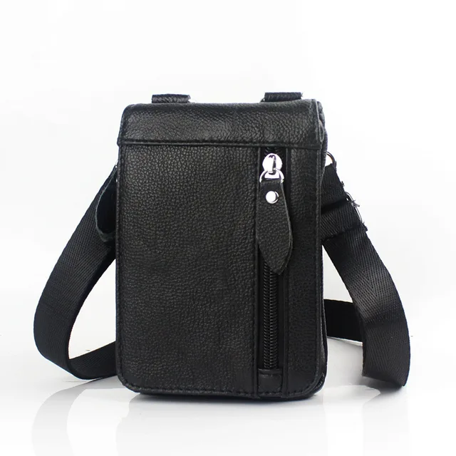 Nowe oryginalne skórzane męskie torby kurierskie Mini Vintage torby Crossbody dla mężczyzn męska skórzana torba mała męska torba na ramię luksusowa