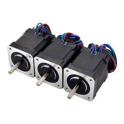 Nema 17 Stepper Motor 48mm 42BYGH Stepping Motor 2A (17HS19-2004S1) Motor 4-lead 1m Cable for 3D Printer CNC XYZ Motor