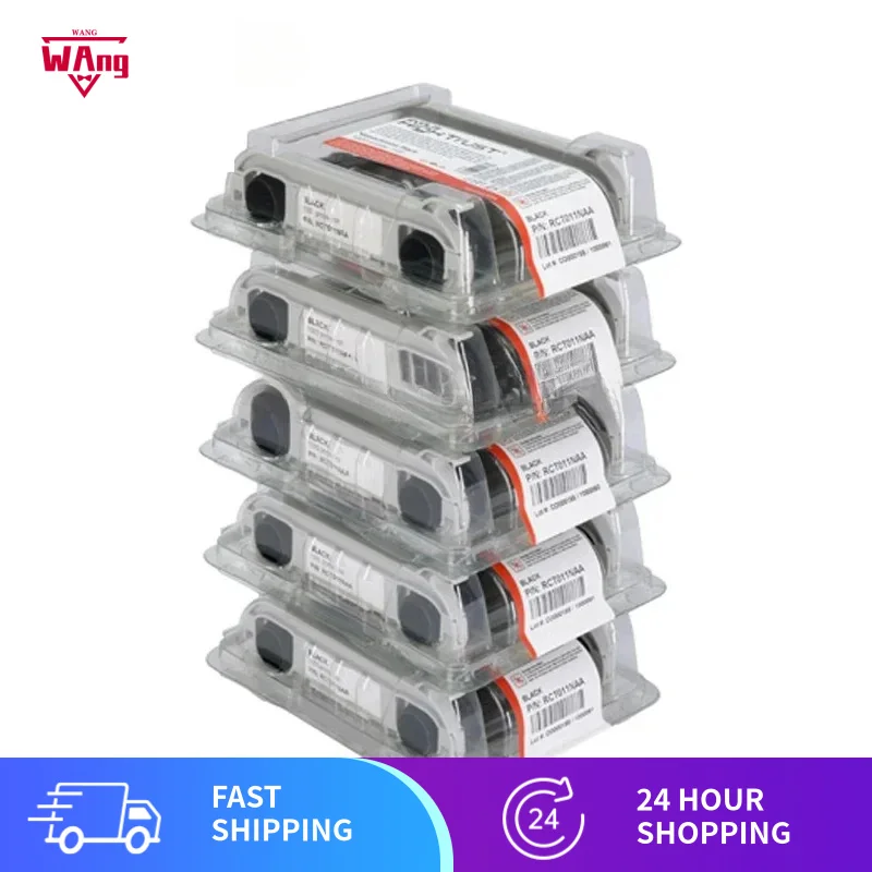 Evolis R5F008S130 R5F008S140 R5F008S141 YMCKO cassette à ruban 300 impressions 5 panneaux pour la Chine Zenius Primacy Elypso