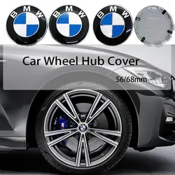 40pcs 56/68mm Blue White Logo Car Wheel Center Caps Hub Cover Badge For BMW E30 E36 E63 E64 E66 F01 F02 F03 F10 G01 G14 G20 G21