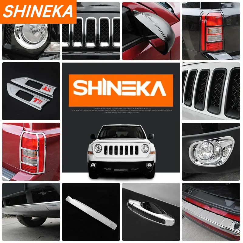 SHINEKA Car Sticker for Jeep Patriot 2011-2016 Car styling Stickers and Decals For Jeep Patriot 2011 2012 2013 2014 2015 2016