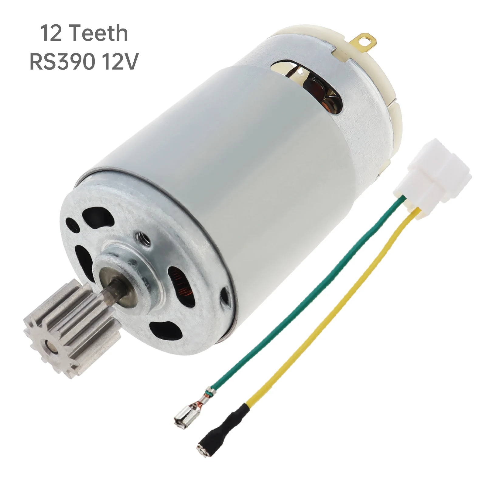 

R390 12 Teeth DC Motor 12V 12000-20000RPM Kids Ride On Toys Car Motor High Speed Electric Dc Motors for Remote Control Car