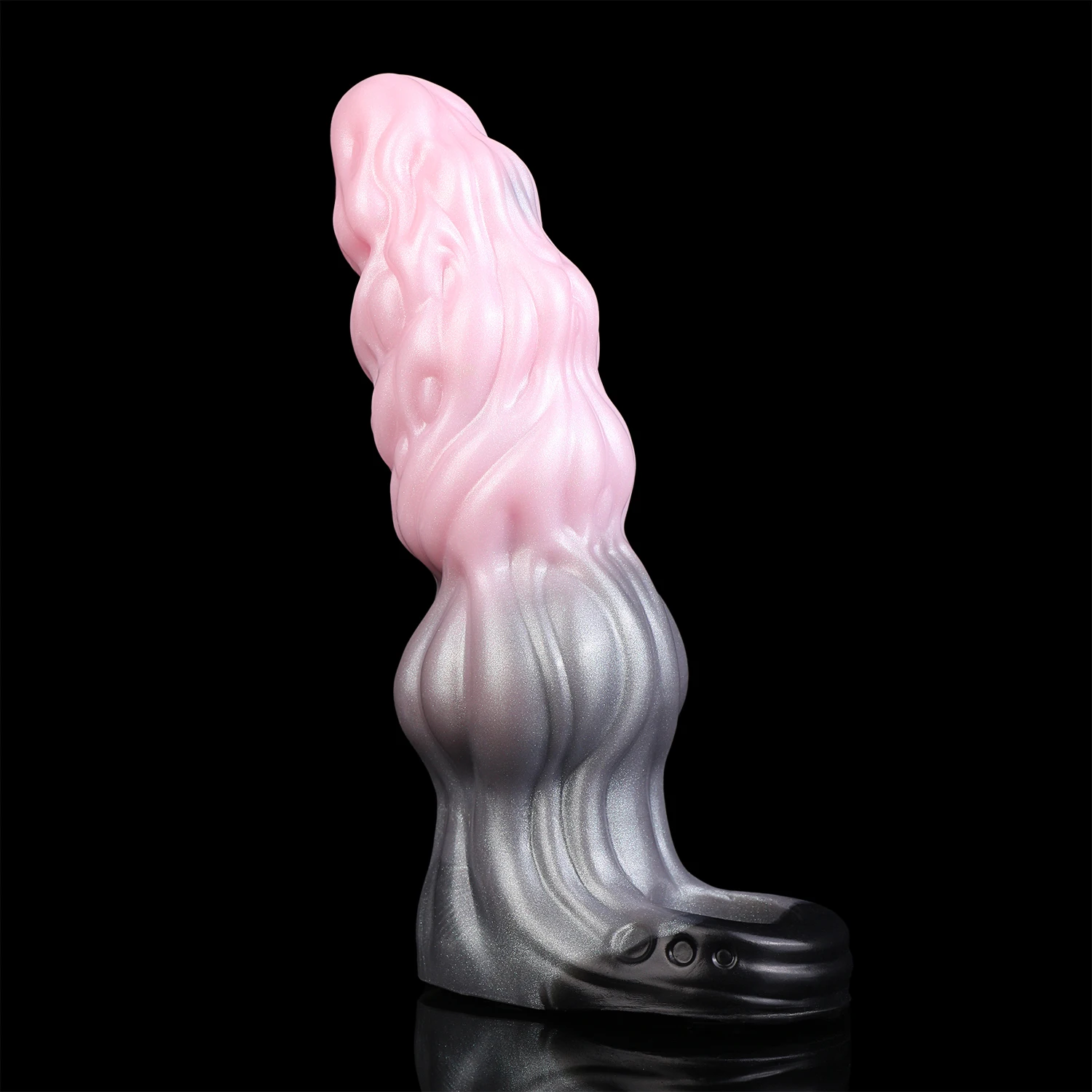 YOCY Big Knot Horse Monster Penis Sheath Platinum Silicone Hollow Dildo For Men Cock Enlargement Reusable Condom Adult Sex Toys view 2
