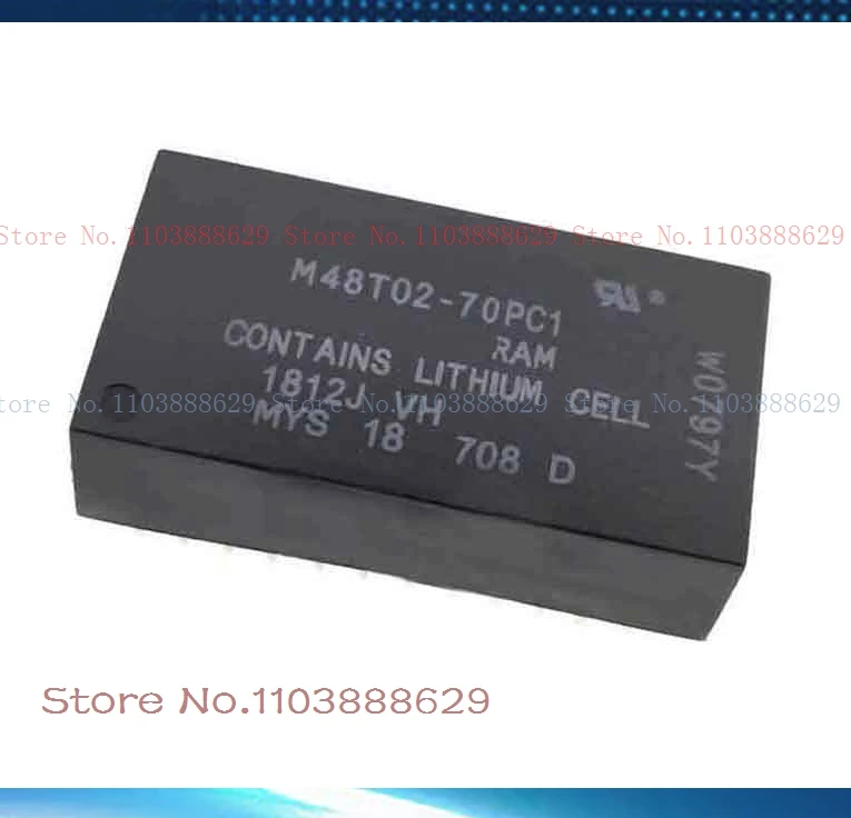 

M48T02-70PC1 -100PC1 -120PC1 -150PC1 -200PC1 DIP24