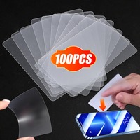 100/1Pcs Plastic Opening Card for Mobile Phone LCD Screen Display Disassemble Pry Scraper for iPhone Samsung Tablet Repair Tools