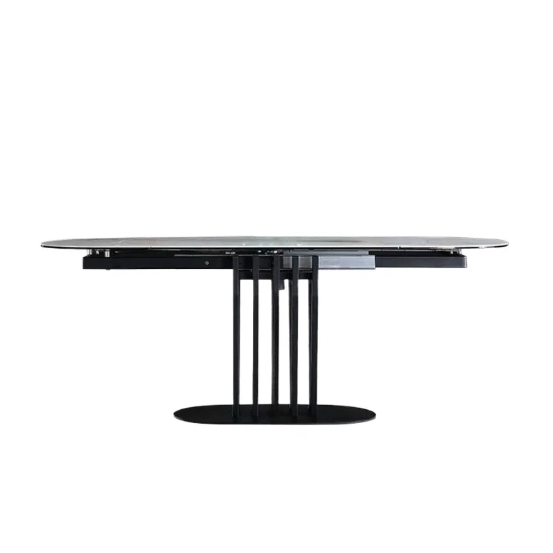 Decorations Luxury Dining Table Set Modern Oval Nordic Kitchen Dining Table Living Room Restaurant Esszimmertisch Furniture Home