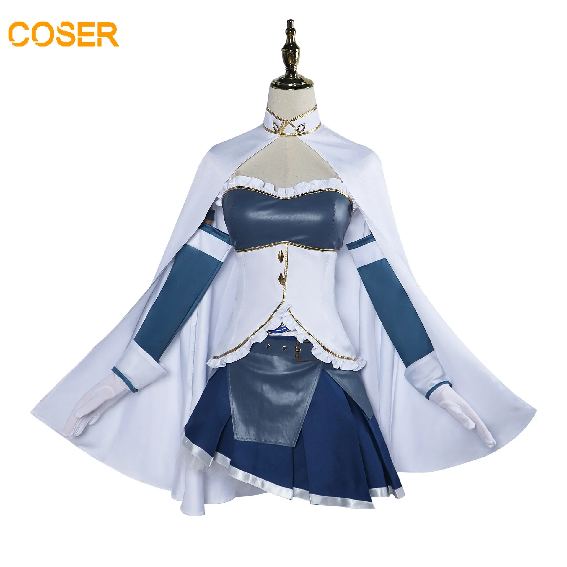 أزياء أنيمي Puella Magi Madoka Magica Miki Sayaka التأثيرية أزياء باروكات بدلة موحدة لحفلات الهالوين ملابس لعب الأدوار #3