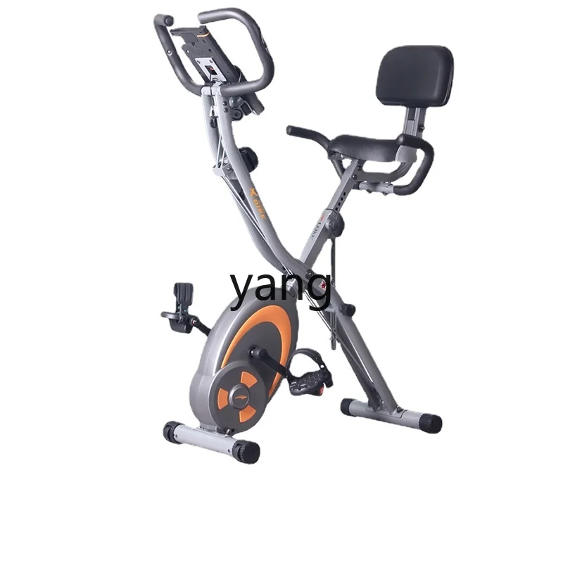 Yjq Folding Spinning Magnetic Control Fitness Indoor Pedal Bicycle Household Small Sports Equipment