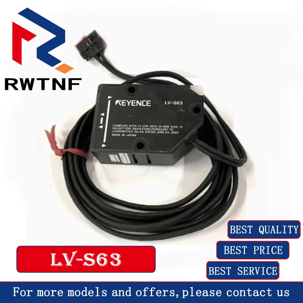 Brand New Genuine LV-S63 KEYENCE mirror reflection sensor 100% original